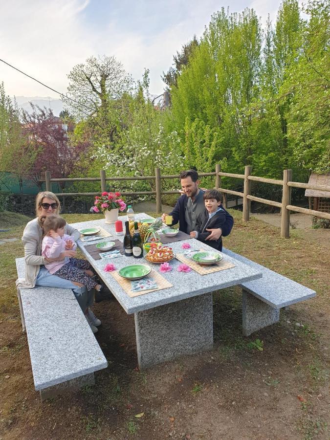 סטרסה La Dependance Immersa Nel Parco Della Villa Isabella מראה חיצוני תמונה